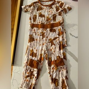 Little Sleepies 4T Bear print